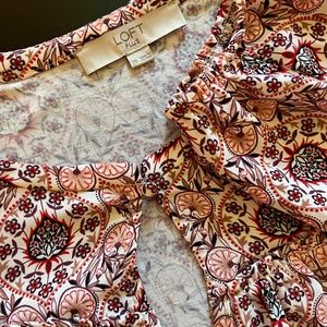 LOFT long sleeve blouse
